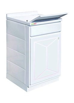 LAVATOIO IN RESINA 45X50X90 MOBILE VASCA ASSE RESINA SIFONE ( IN KIT DI MONTAGGIO)