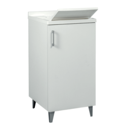 LAVATOIO IN NOBILATO BIANCO COMPLETO DI KIT DI MONTAGGIO 45x50x87