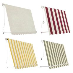 Tende da Sole a caduta Sangiorgio 300x250 vari colori senza cassonetto con mantovana.