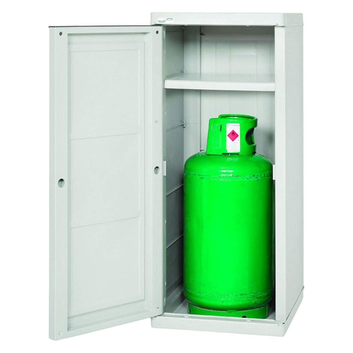 Portabombole da esterno mobile basso in resina 93x45x40 Trioplast